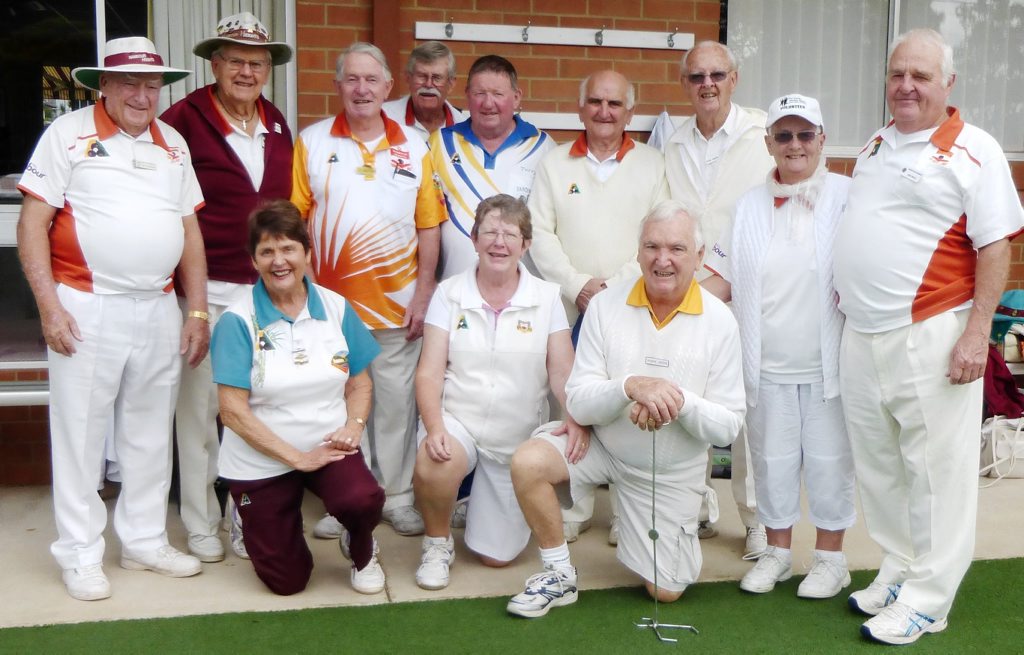 Nambour Probus bowls teams. Nambour Probus bowls teams.